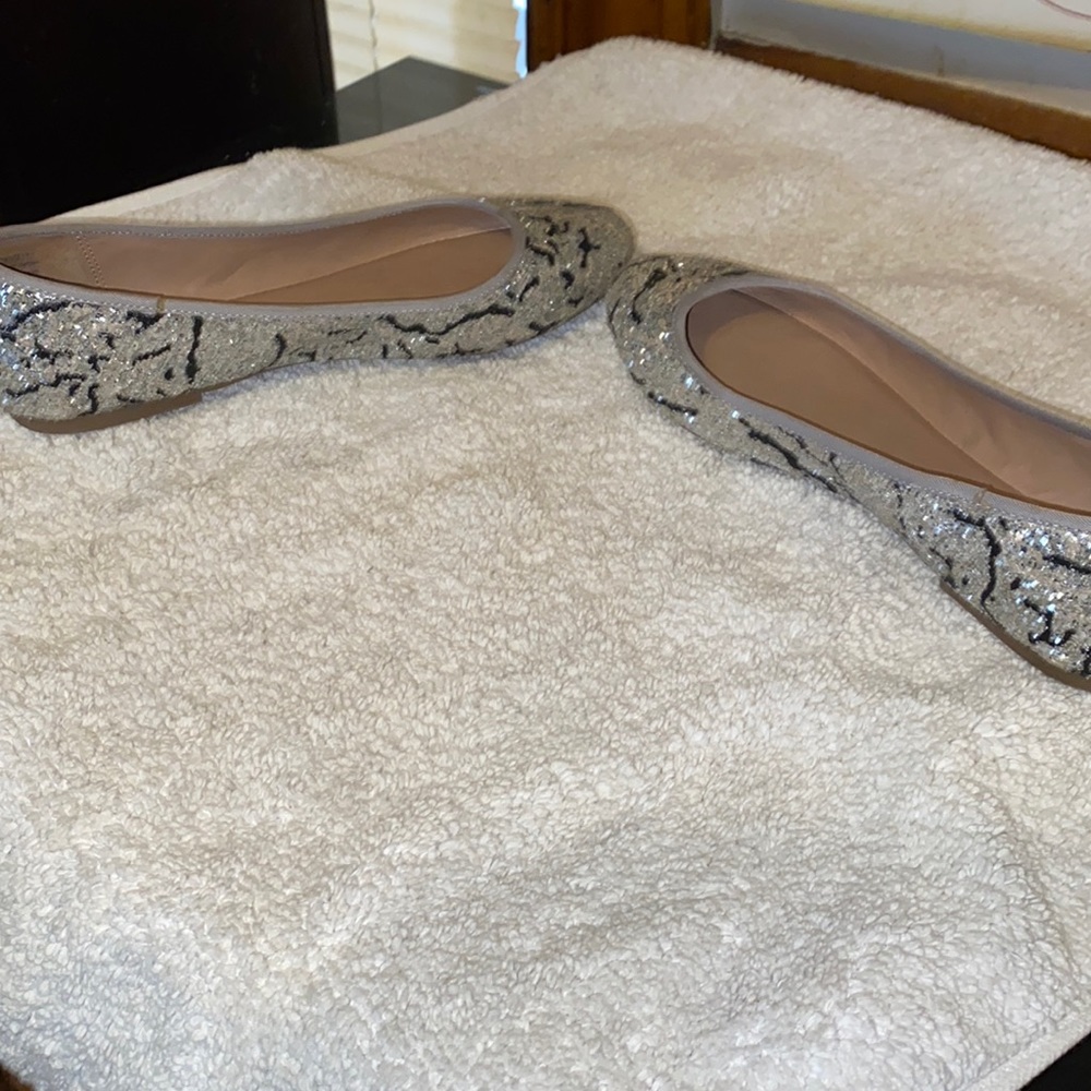 Super cute Mix no 6 sparkle flats